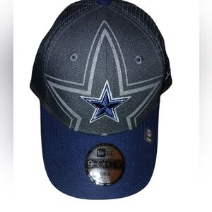 9Forty Dallas Cowboys Snapback Hat Gray/Blue